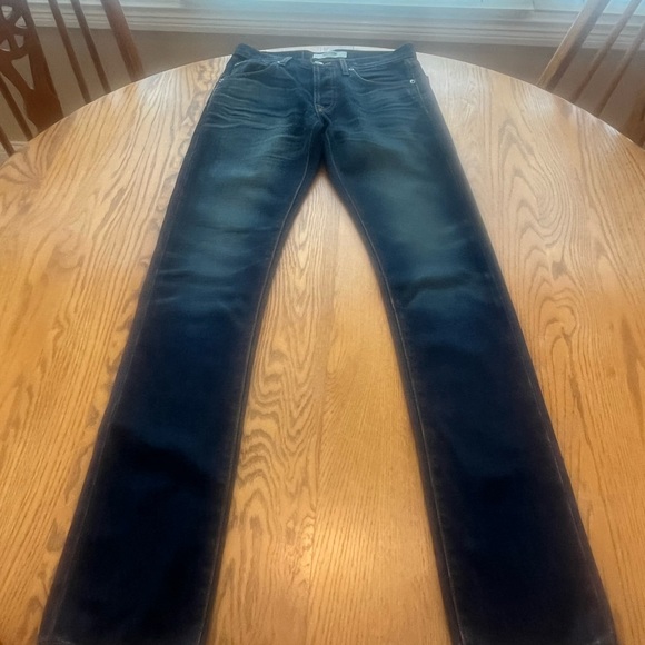 Baldwin the Henley Jean Men’s Classic Slim Jeans Dark Wash Size 28 x 34 Inseam - Picture 2 of 13